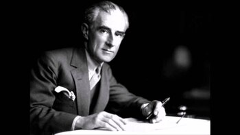 El compositor Maurice Ravel (1875-1937)