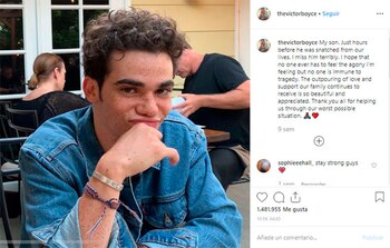 El primer posteo de su