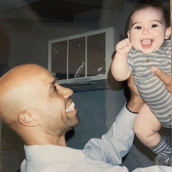 Una fotografía de cuando Cameron