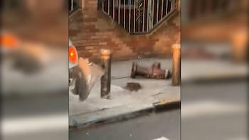 La toma del agua para