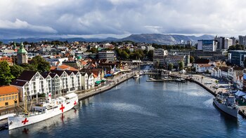 Una vista panorámica de la