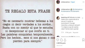 La frase parece hacer referencia