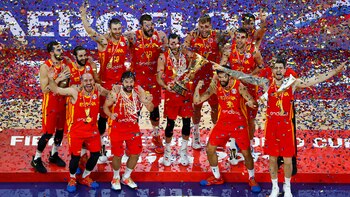 España venció a Argentina en la final del Mundial de Básquet (Reuters)