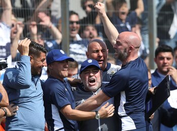 La cancha de Gimnasia se