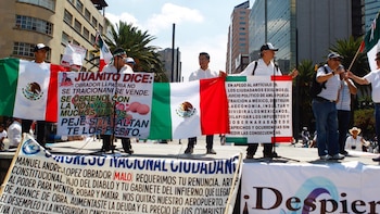 Entre los manifestantes se encontraba Rafael Acosta, “Juanito” (Foto: Twitter @israellorenzana)