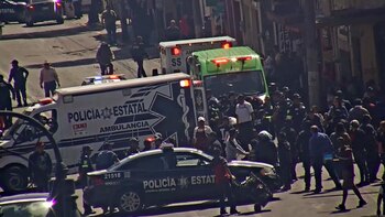 La movilización policial y de