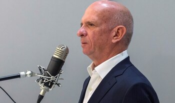 Hugo Carvajal, en la audiencia