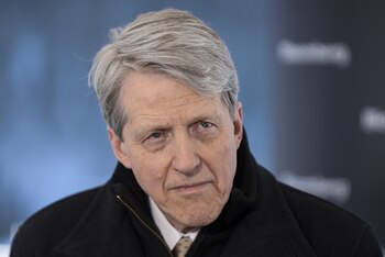 Robert Shiller durante una entrevista de