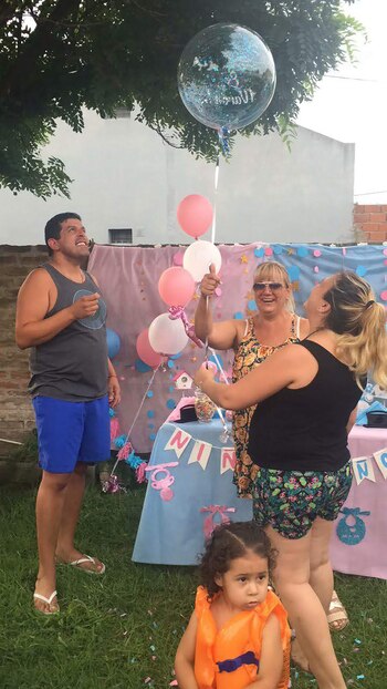 El babyshower organizado por Vanina,