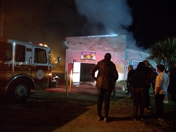 El incendio ocurrió cerca de