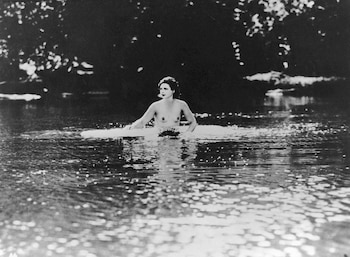 Hedy Lamarr en Éxtasis, de Gustav Machaty