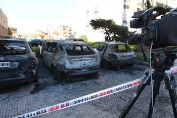 Dos de los autos pertenecían