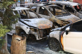 El quemacoches incendió uno de