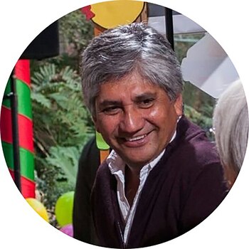 Foto de Twitter del candidato Payllalef