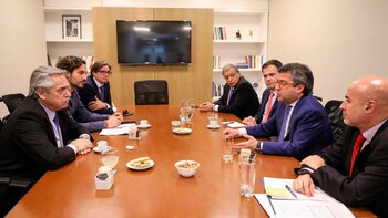 Alberto Fernández recibió al presidente