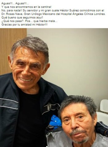 El actor compartió en su