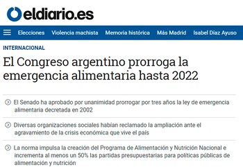 La noticia en El diario.es