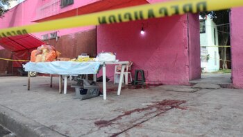 Fachada de la unidad habitacional,