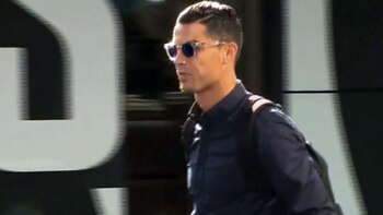 Ronaldo no quiso hablar del