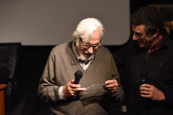 Olivera recibe su claqueta de