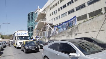 La protesta comenzó antes del