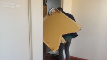 La manifestación ocurrió la tarde