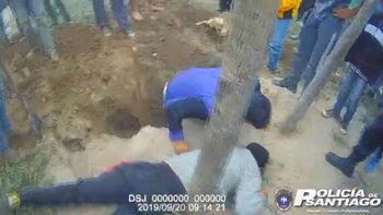 El padre de la pequeña