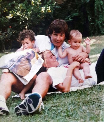 “Mariu (su esposa) y mis