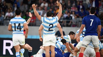 Argentina completó un gran segundo tiempo ante Francia, pero no pudo evitar la derrota en la apertura de la Copa del Mundo (Photo by FRANCK FIFE / AFP)