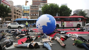 Jóvenes en las calles de