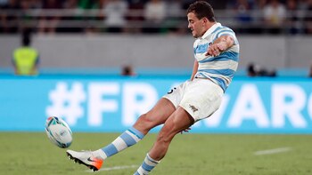 Boffelli lamentó la oportunidad perdida en su envío a los palos (Foto REUTERS)