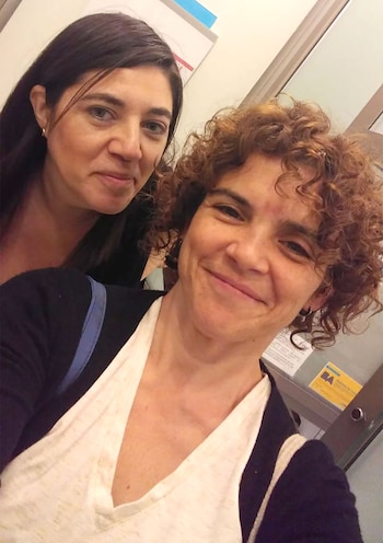 Analia y Lorena se conocen