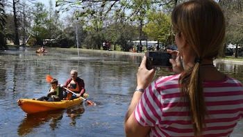 Kayak por el lago de
