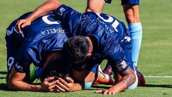 Formella recibió el abrazo de