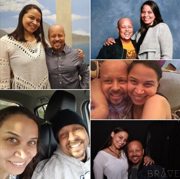 Las imágenes que publicó su