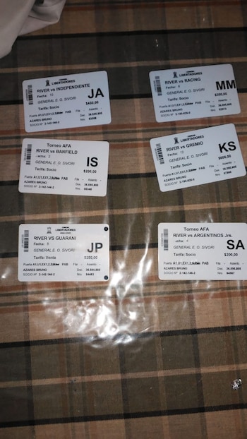 Entradas para la reventa y