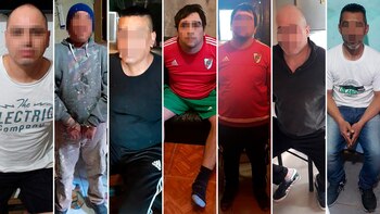 Diez barras resultaron detenidos