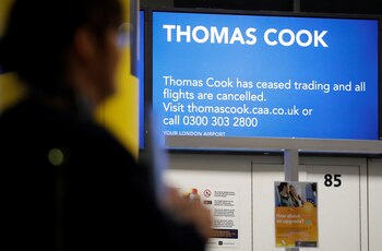 Un eventual colapso de Thomas Cook podría forzar a la Autoridad de Aviación Civil a repatriar a los clientes afectados por un coste estimado en 600 millones de libras (USD 750 millones)
