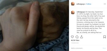 La esposa de Sid Haig