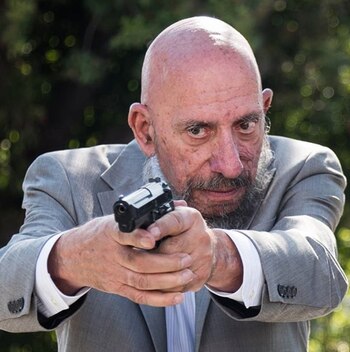 El actor en un cuadro