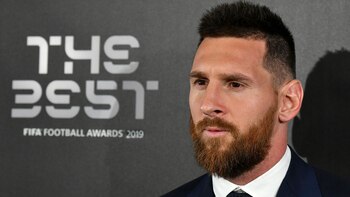 Messi, presente en la gala,