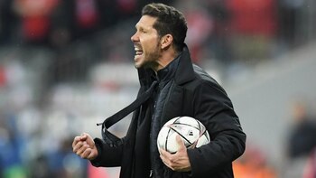Diego Simeone, técnico del Atlético Madrid