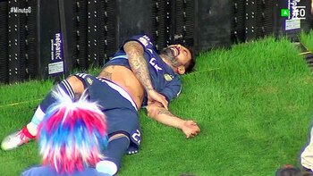 La televisión mostró la dura