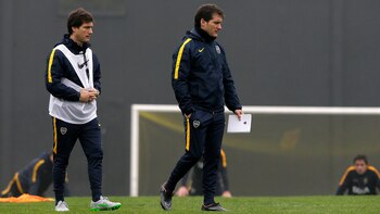 Guillermo Barros Schelotto en un