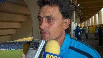 Diego Soñora trabaja en las