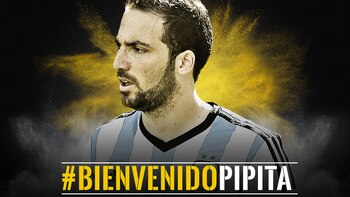 Así recibió Juventus a Gonzalo