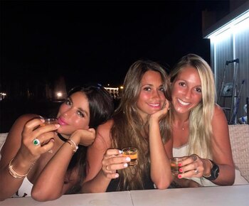 Antonella Roccuzzo, Sofía Balbi y