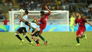 La selección olímpica sufrió mucho