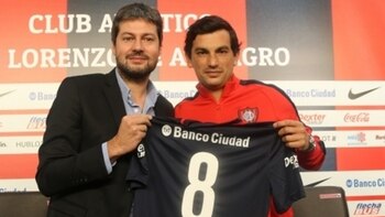 Tino Costa tiene una gran experiencia en el exterior (Prensa San Lorenzo)